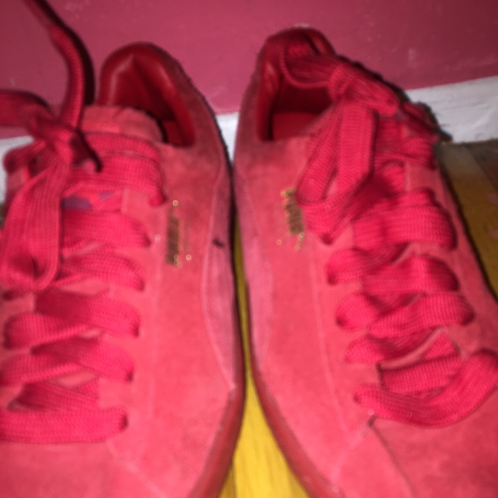 Fire red puma